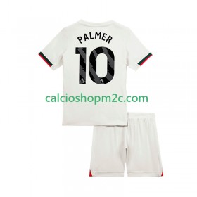 Chelsea Cole Palmer 10 Bambino Maglia Trasferta 2025/2026 Manica Corta